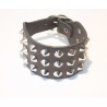 Armband Spitznieten 3reihig