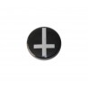 Button - Cross black