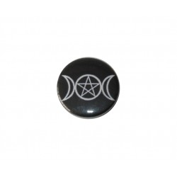 Button - Pentagramm 666