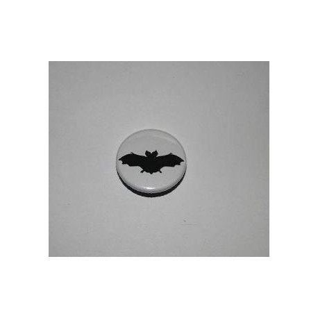 Button - Fledermaus (w auf S)