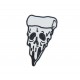 Aufnäher (gestickt) - Pizza Skull