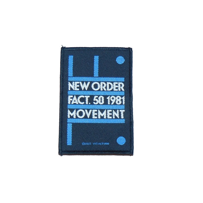 Aufnäher / Patch - New Order - Movement