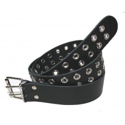 Ledergürtel mit Lochnieten