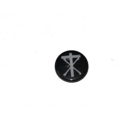 Button - Christian Death (cross)