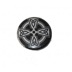 Button - Celtic Cross 2