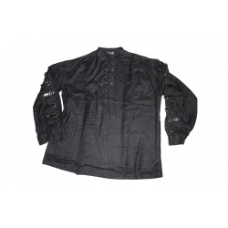Gothic Hemd mit Schnallen und Schnürung