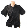 Army Uniform Hemd Schwarz kurzarm