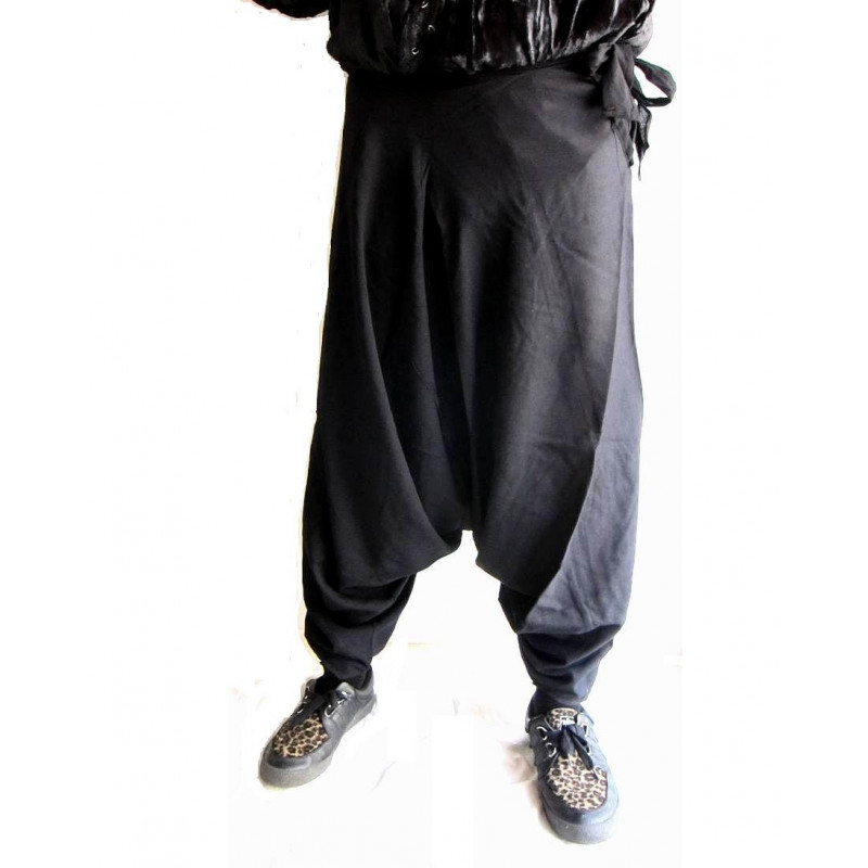 Pluderhose / Pumphose Schwarz