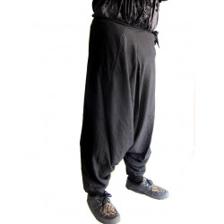 Pluderhose / Pumphose Schwarz