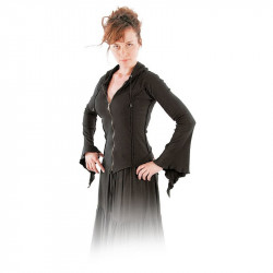 Damen Kapuzenjacke mit Fledermausärmel und Zipfelmütze