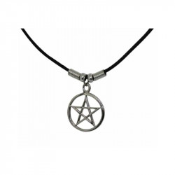 Pentagramm - Anhänger mit Band