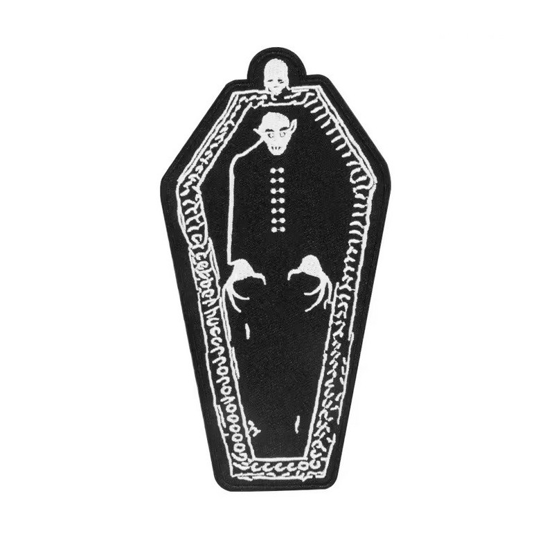 Aufnäher / Patch - Nosferatu / Coffin (gestickt)