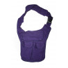 Gürteltasche, Baumwolle, Lila