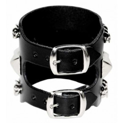 Nietenarmband Pyramidennieten und Ketten