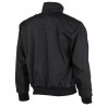 Harrington Style Jacke Schwarz Blouson mit Tartan Futter