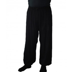 Pumphose/Pluderhose Schwarz schmal