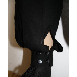 Pumphose/Pluderhose Schwarz schmal