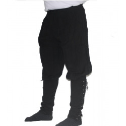 Pumphose/Pluderhose Schwarz schmal