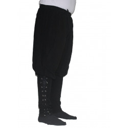 Pumphose/Pluderhose Schwarz schmal