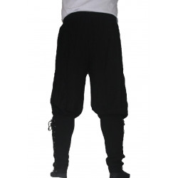 Pumphose/Pluderhose Schwarz schmal