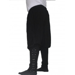 Pumphose/Pluderhose Schwarz schmal