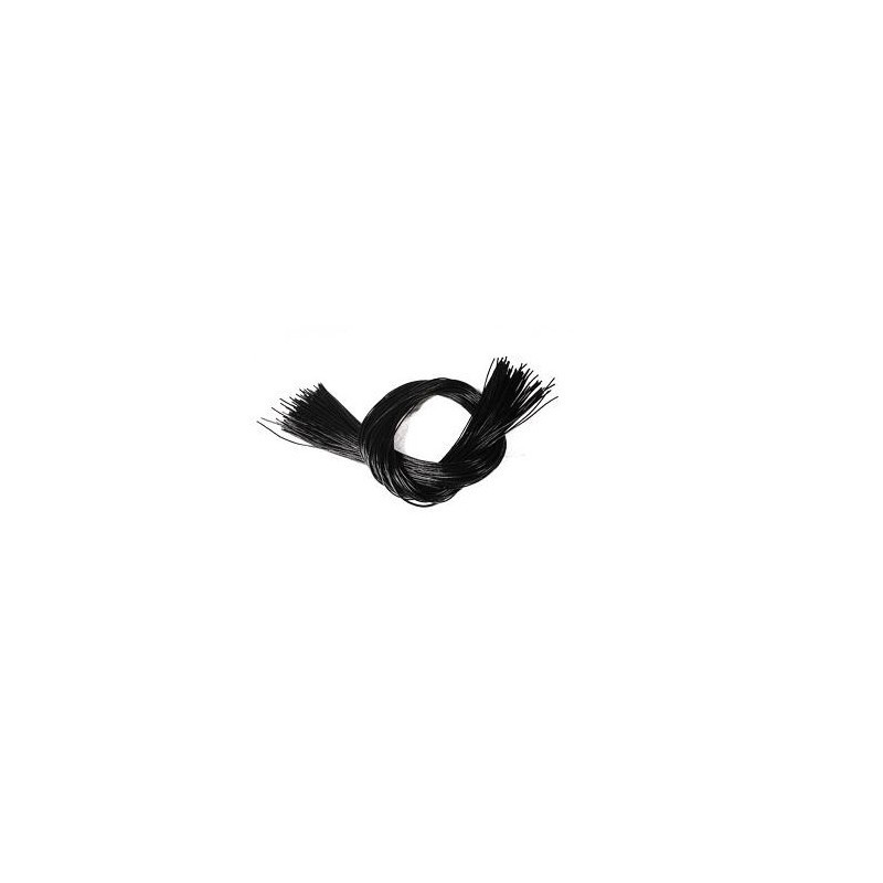 lederband schwarz für schmuck anhänger halsband armband etc.