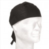Kopftuch Headwrap Baumwolle Schwarz