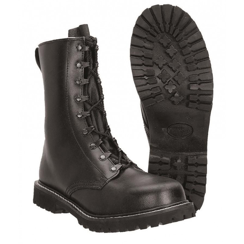 Springerstiefel "PARA" mit Stahlkappe Schwarz