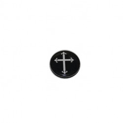 Button - Gothic Cross