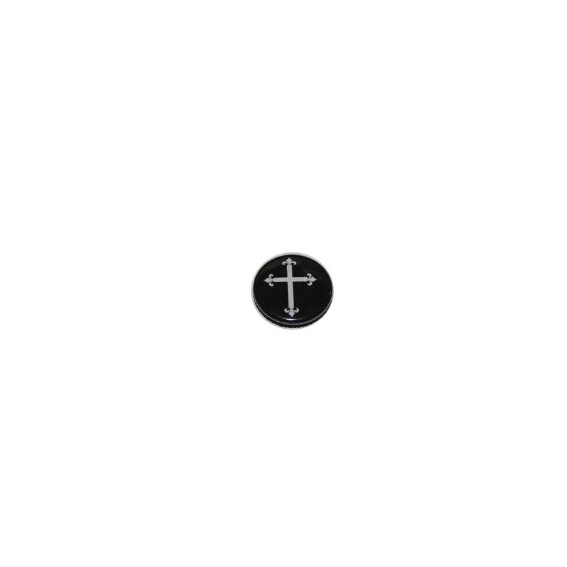 Button - Gothic Cross