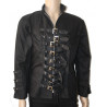 Gothic Schnallen Jacke / Bondagejacke Schwarz von Bäres