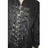 Gothic Schnallen Jacke / Bondagejacke Schwarz von Bäres