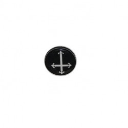 Button - Gothic Cross
