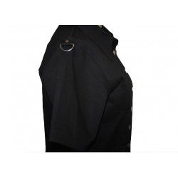 Damen Hemdbluse mit D-Ringe aus Baumwolle von Bäres