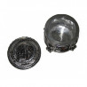 Gothic Utensiliendose aus Kunstharz Cyborg Skull schädel