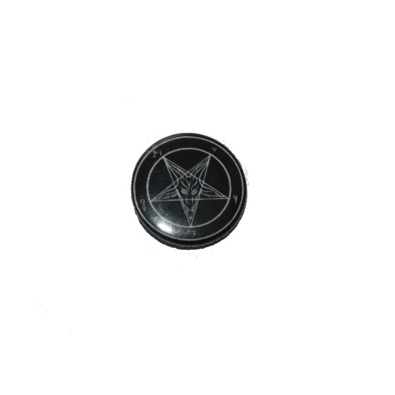 Button - Baphomet 1