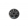 Button - Pentagram 666
